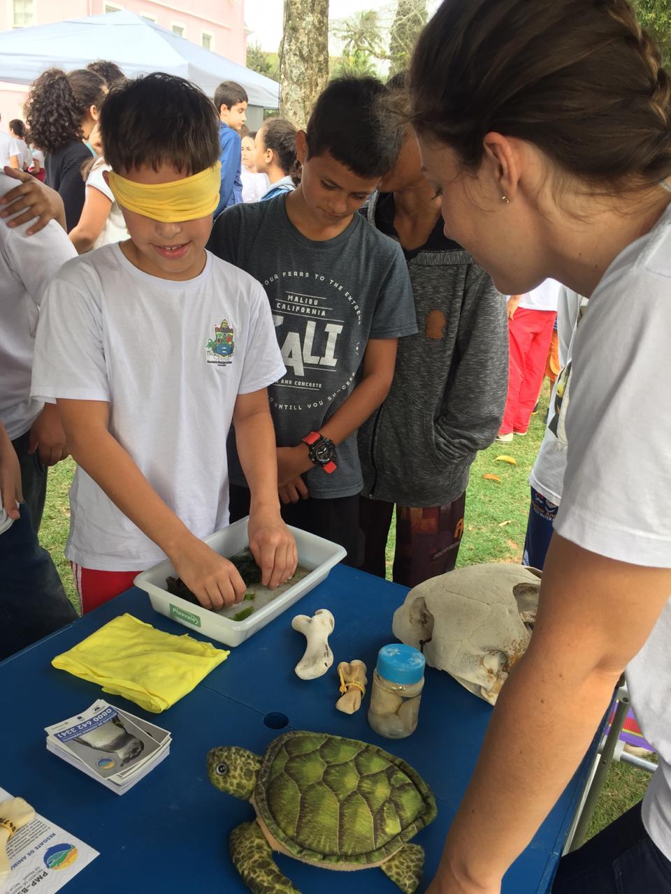 Exposição de Tartarugas - Projeto Tamar - PMP-BS - 17/09/2019